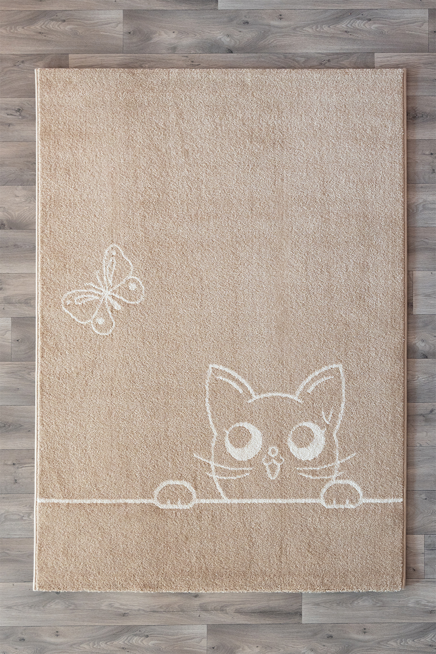 Sziluett szőnyeg Cicás Bézs 200x280 cm